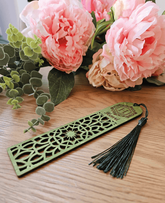 Personalized bookmark (with your name) - Pattern 1