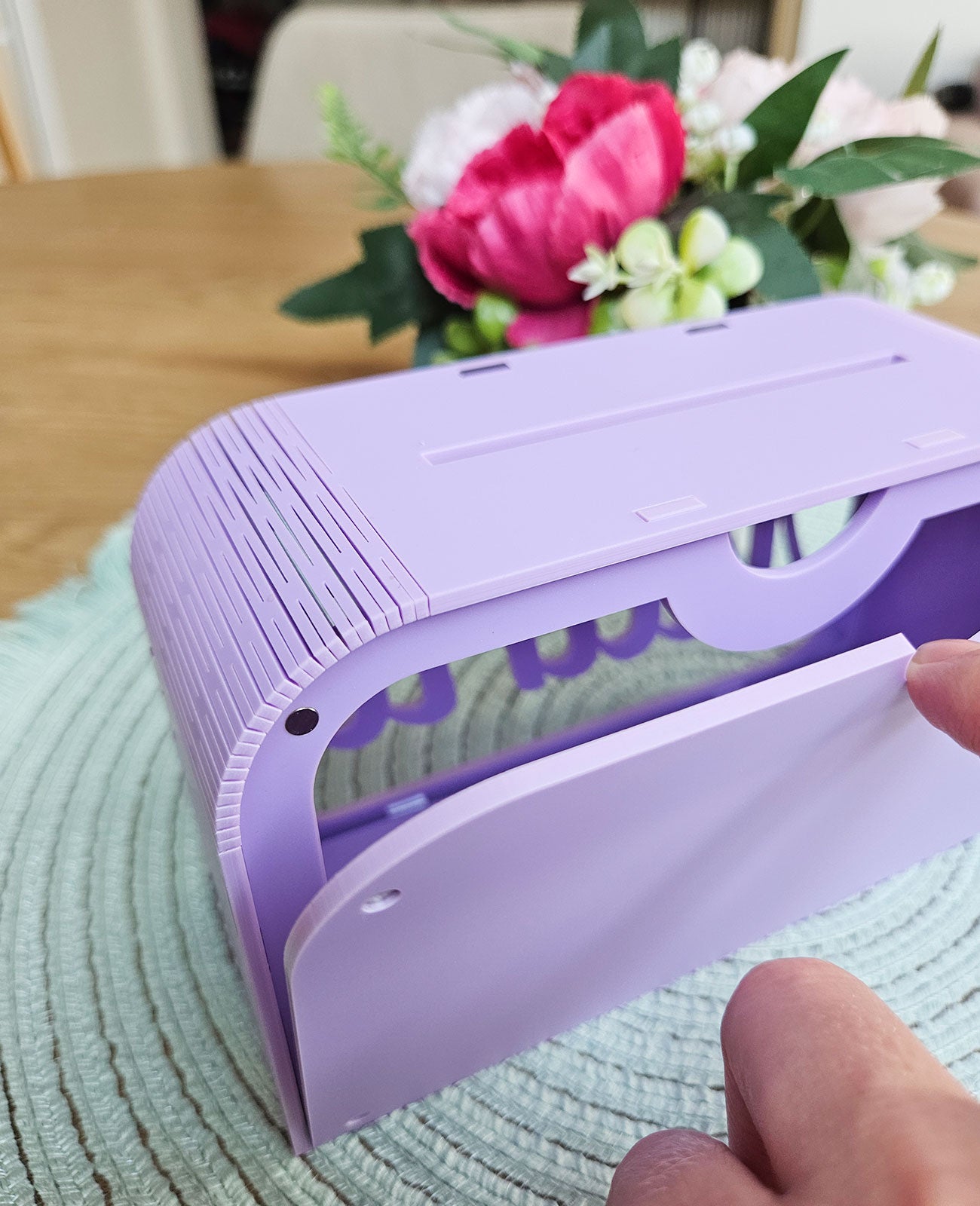 Isikupärane rahakassa akrüülist (Teie nimega)