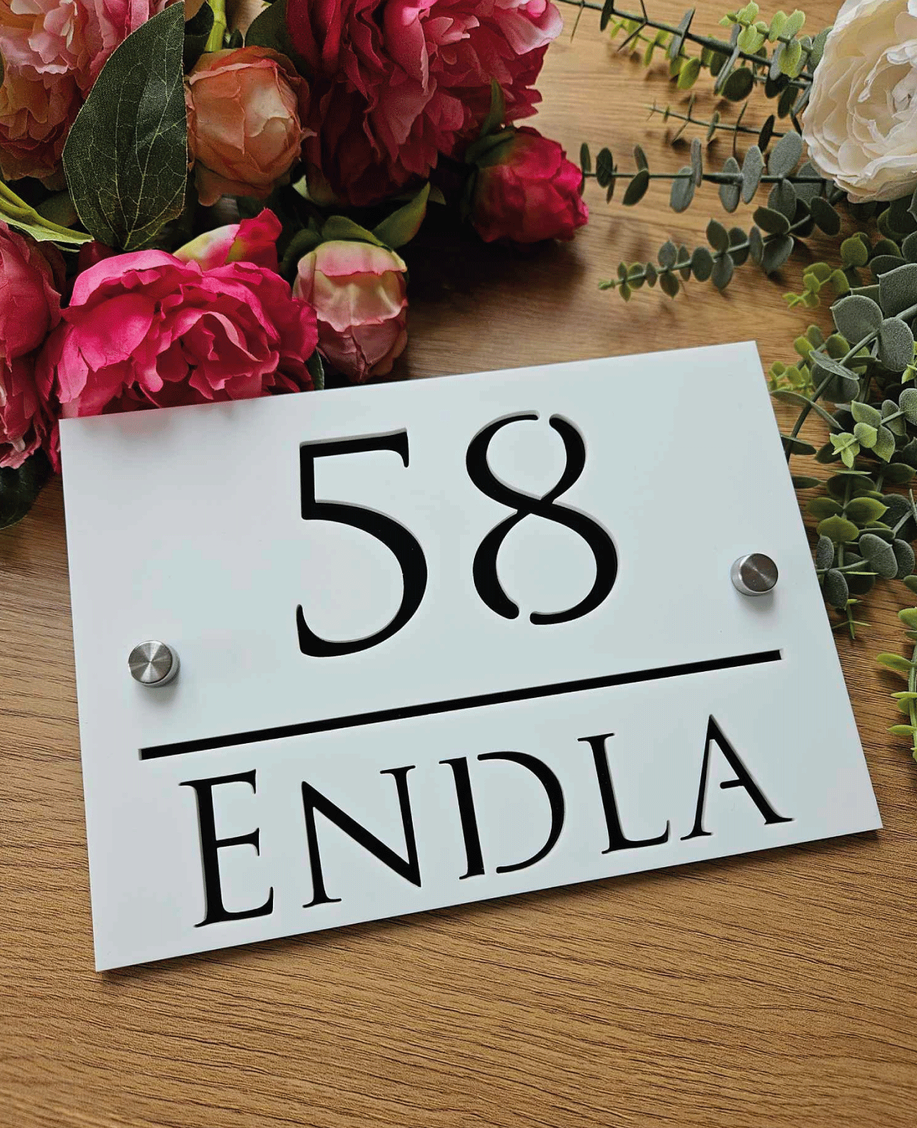 Luxury house number #3 | Modern House Numbers