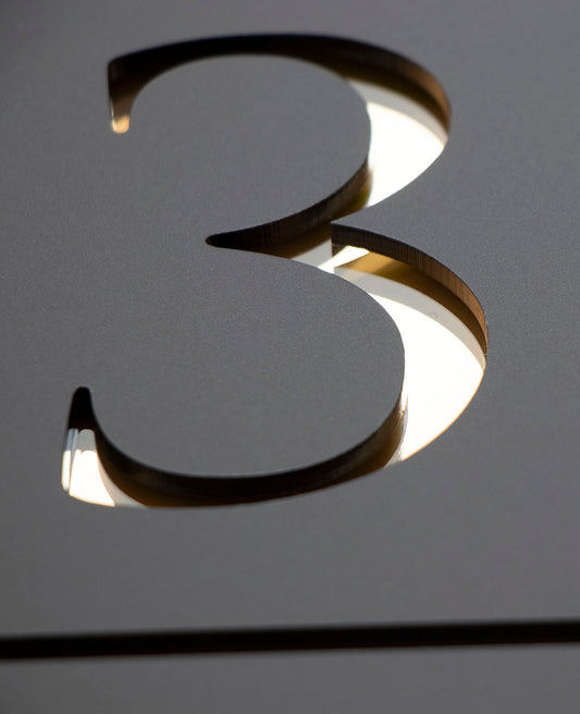 Luksuslik majanumber #1 | Tänavasildid