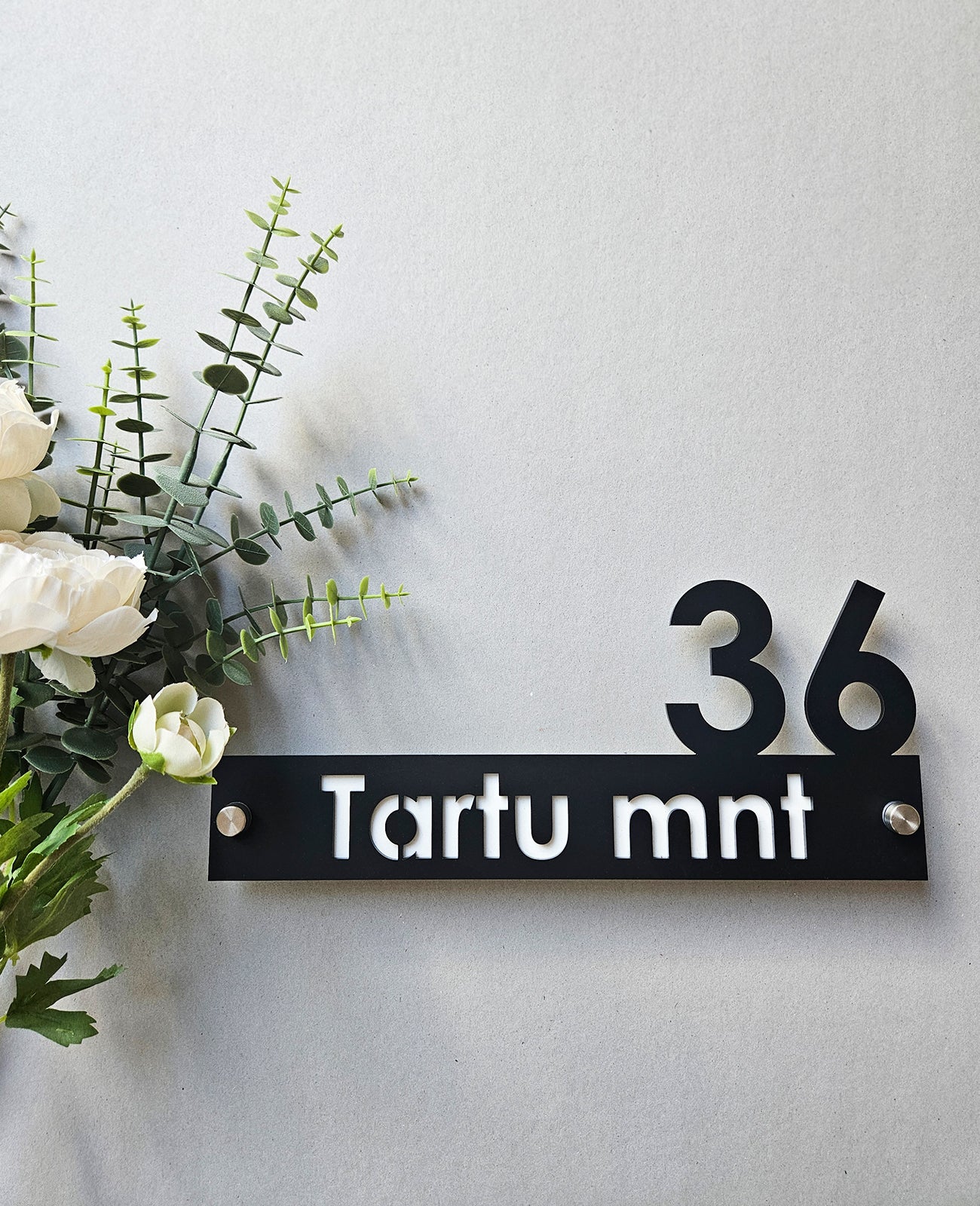 40x16,8 cm Luksuslik majanumber #16 | Tänavasildid