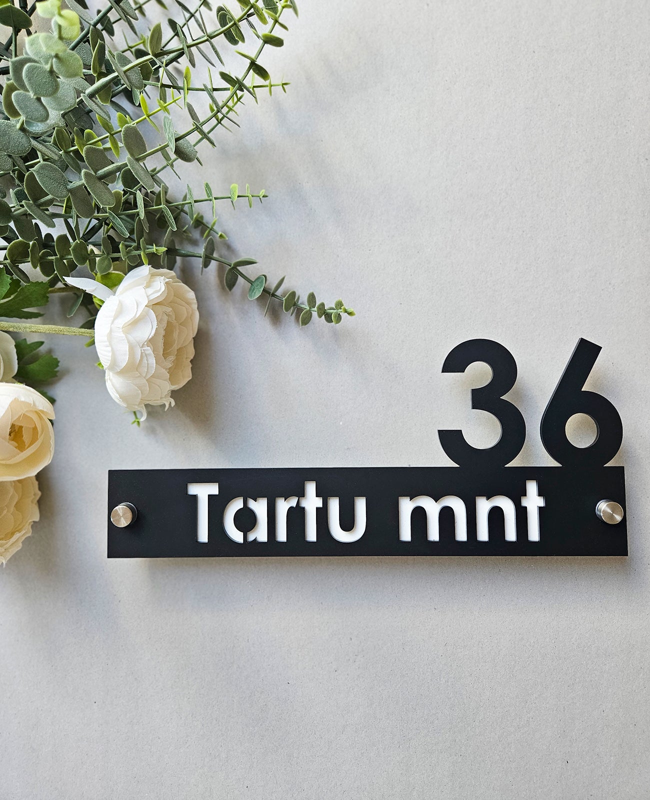 40x16,8 cm Luksuslik majanumber #16 | Tänavasildid