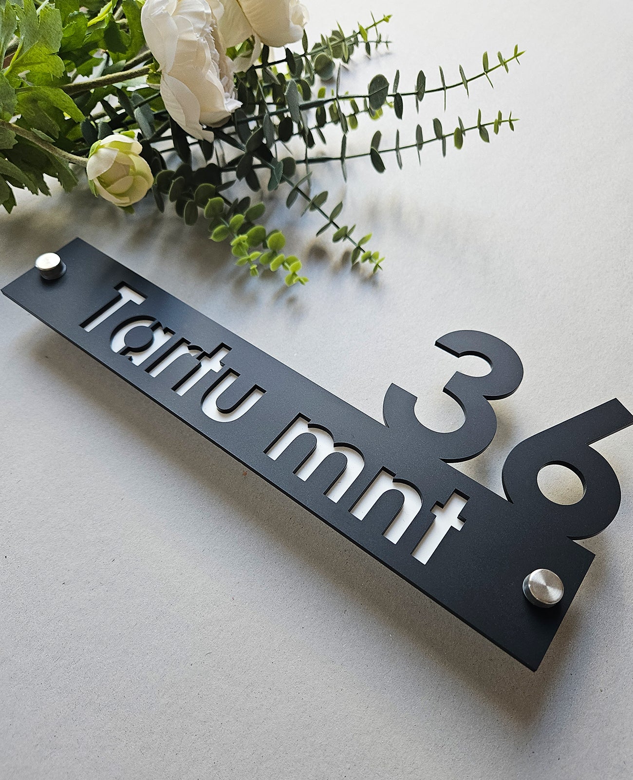 40x16,8 cm Luksuslik majanumber #16 | Tänavasildid