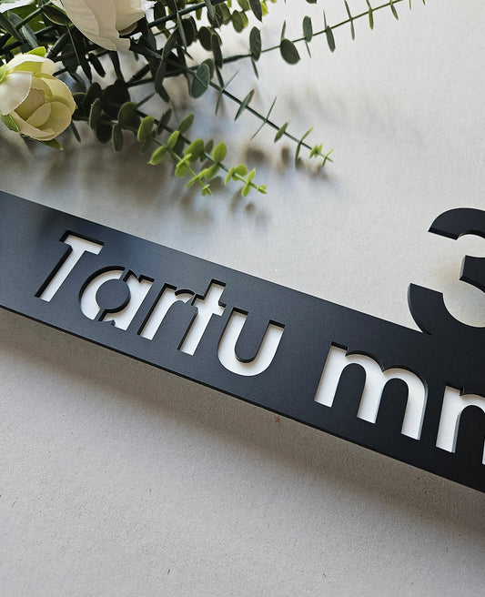 40x16,8 cm Luxury house number #16 | Modern House Numbers