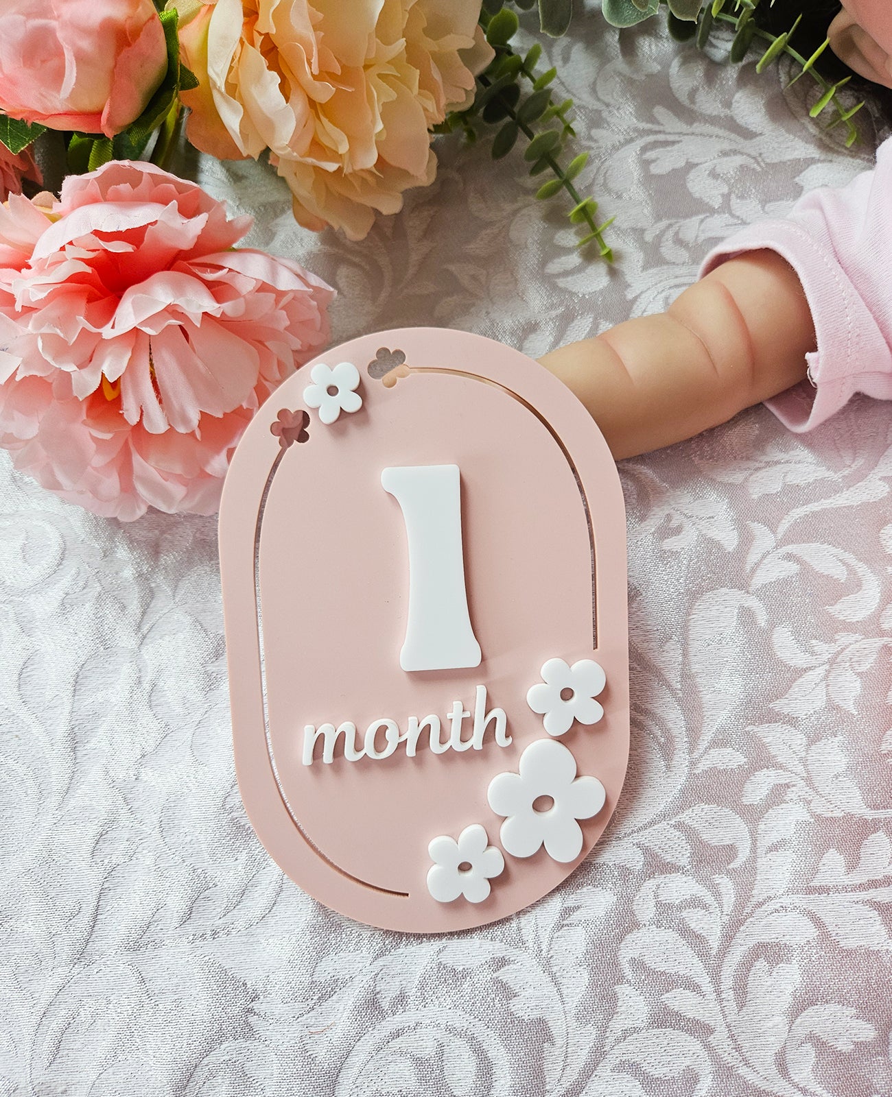 1-12 Month Baby milestone cards IN ENGLISH