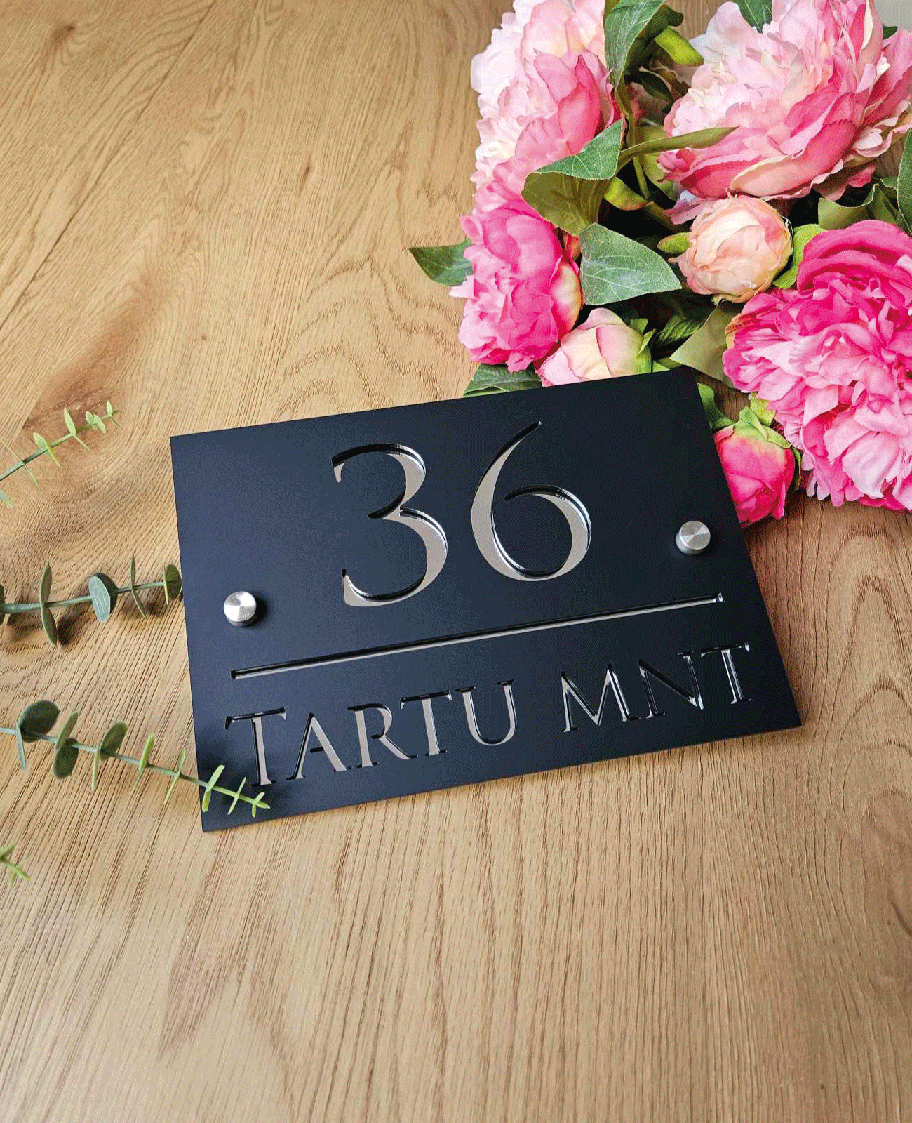 Luxury house number #2 | Modern House Numbers