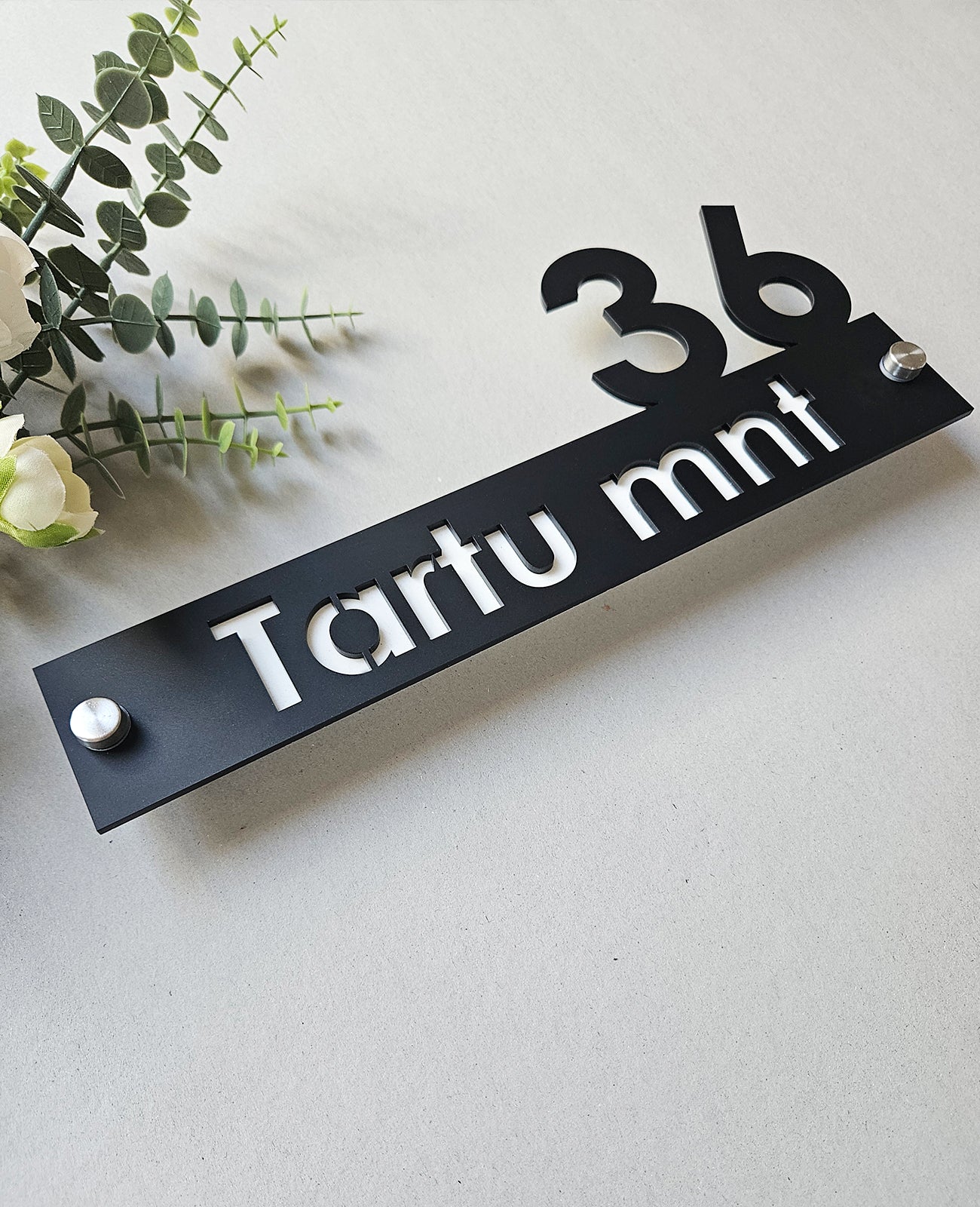 Luksuslik majanumber #7 | Tänavasildid