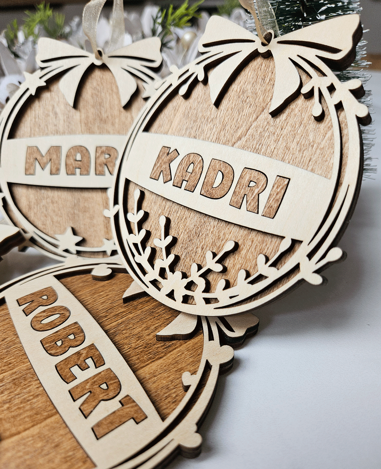 Isikupärased kuuseehted KOMPLEKT - 5 TK