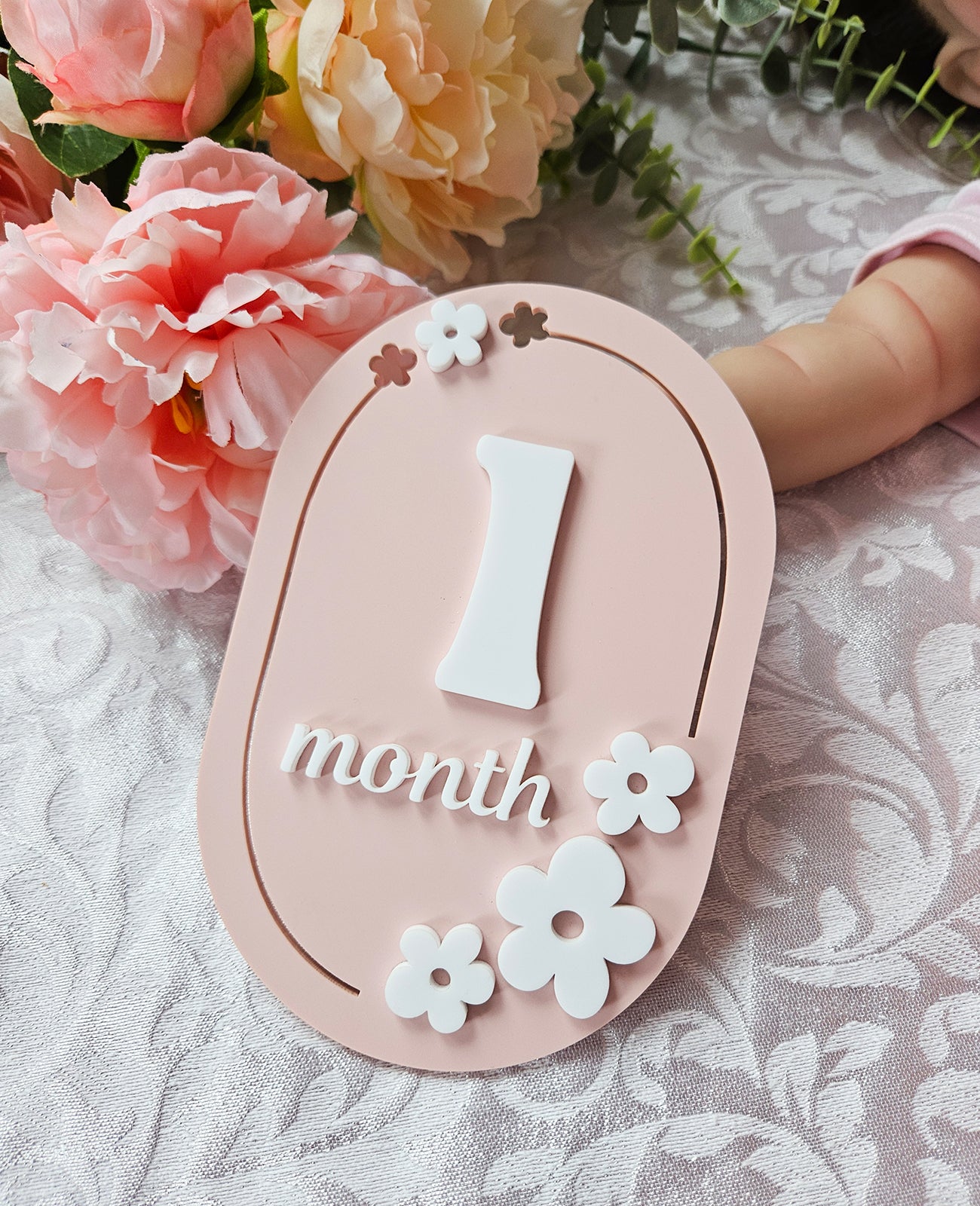 1-12 Month Baby milestone cards IN ENGLISH