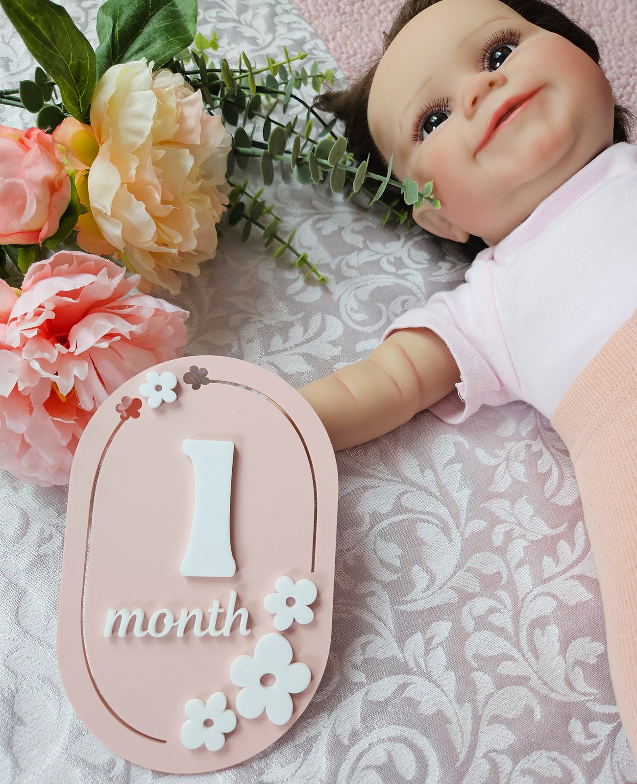 1-12 Month Baby milestone cards IN ENGLISH