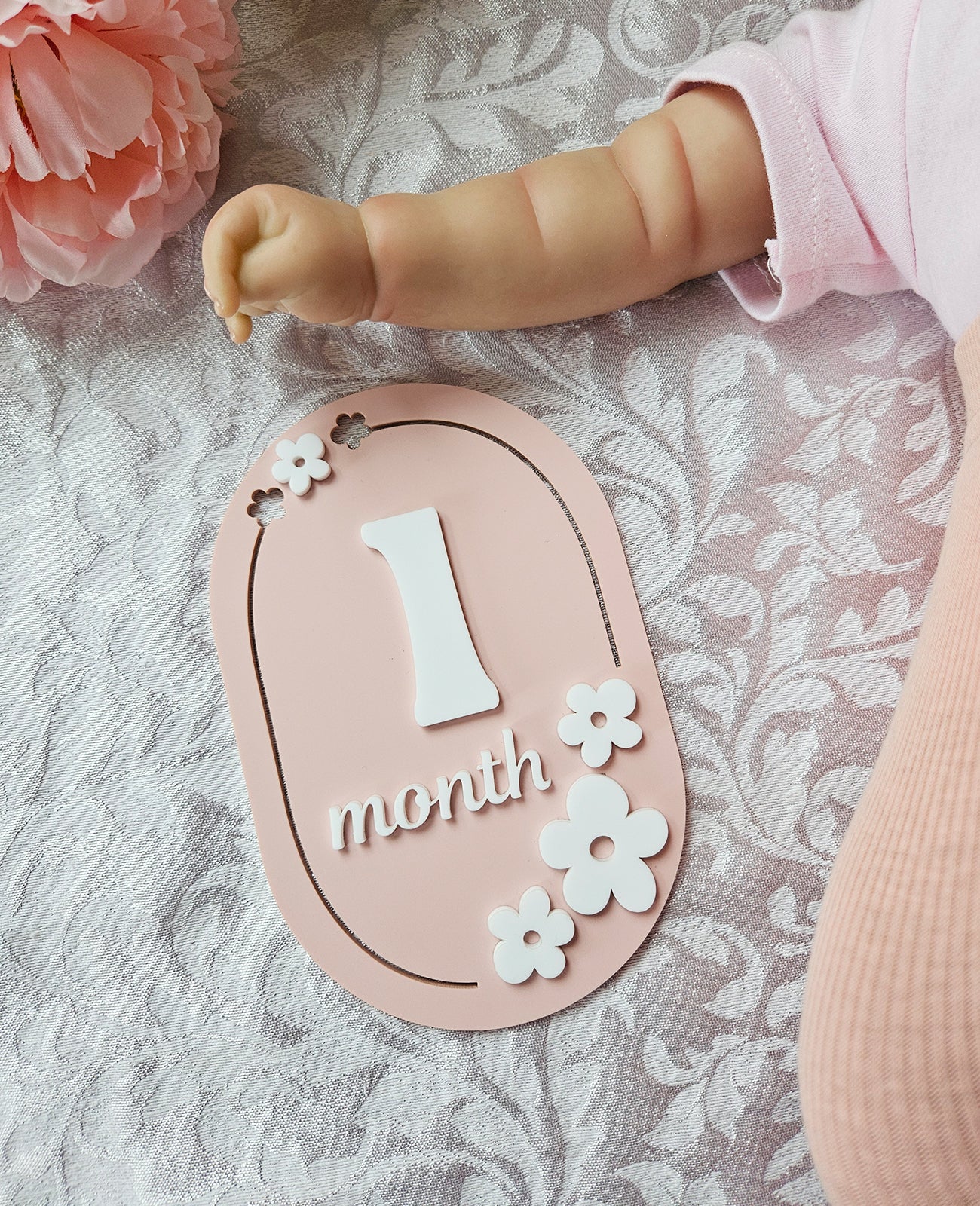 1-12 Month Baby milestone cards IN ENGLISH