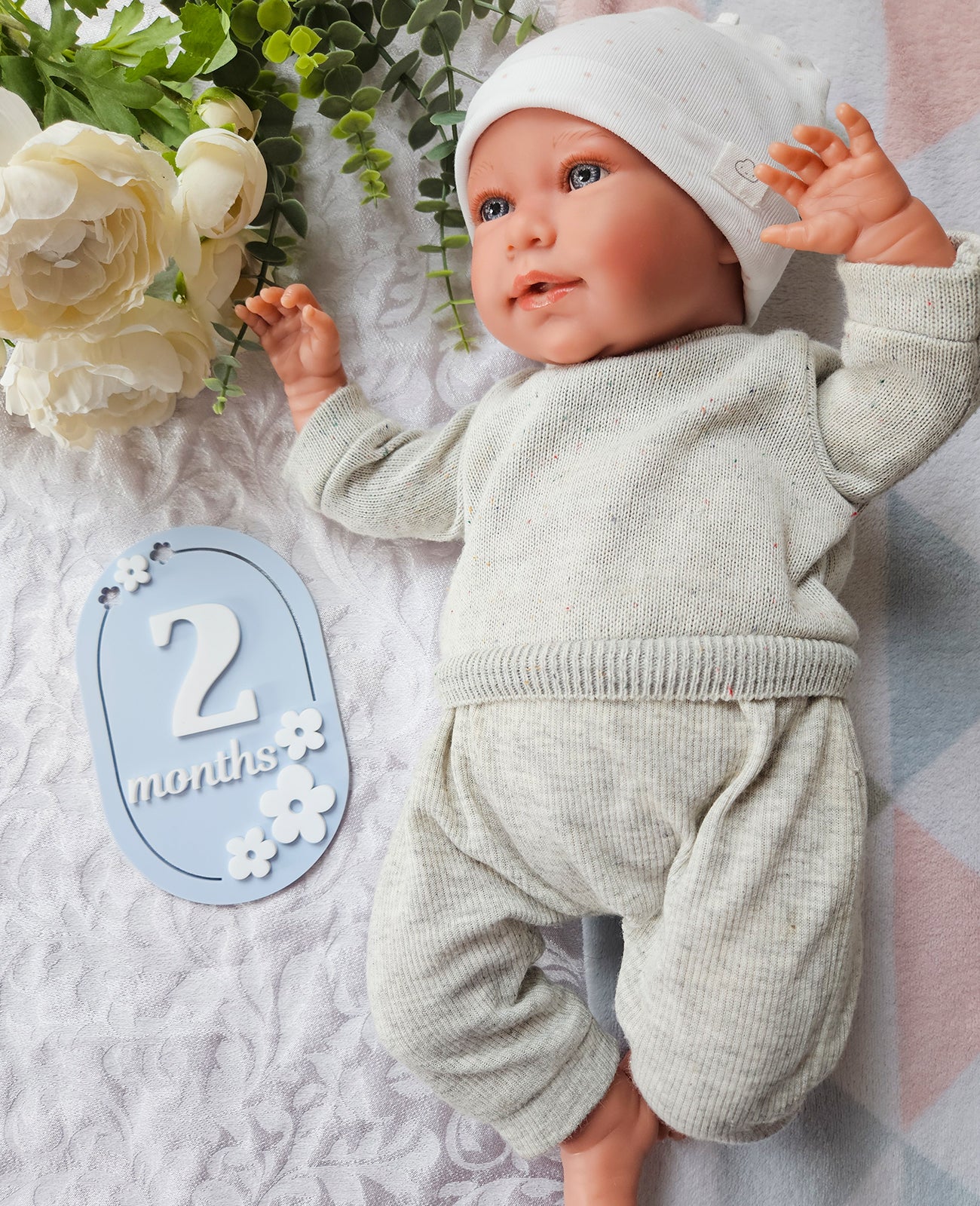 1-12 Month Baby milestone cards IN ENGLISH