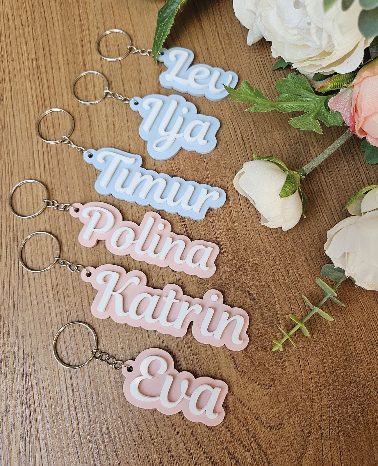 Personalized keychain NAME