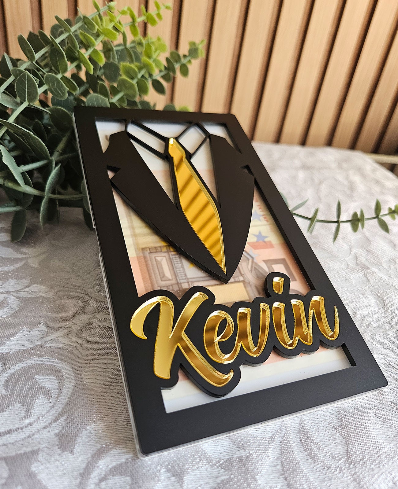 A gift that speaks of your taste without words | Custom money envelope | Gift for men