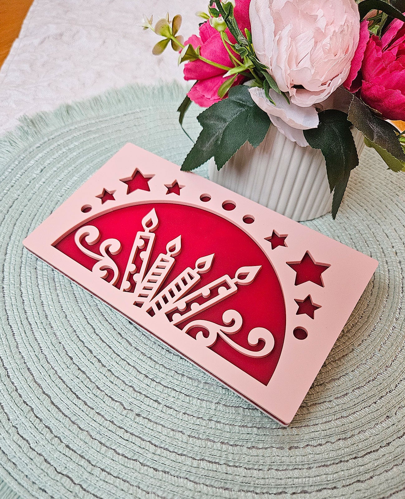 Money envelope "Birthday candles"