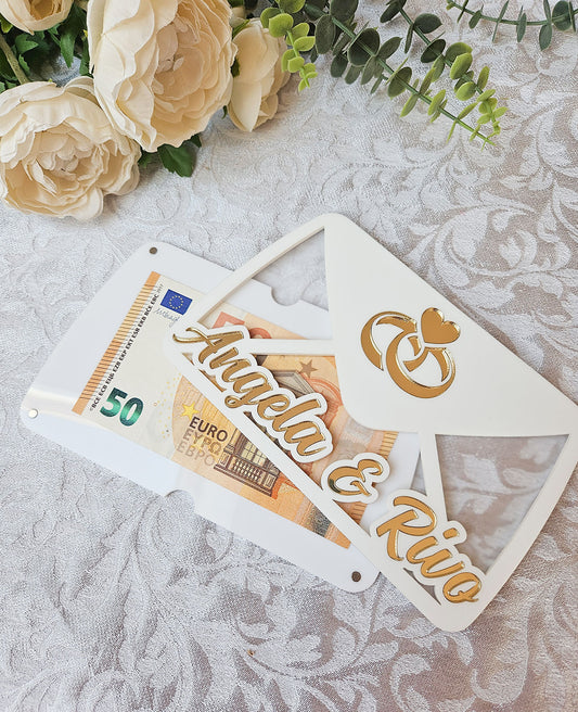 Personaalne rahaümbrik pulmadeks