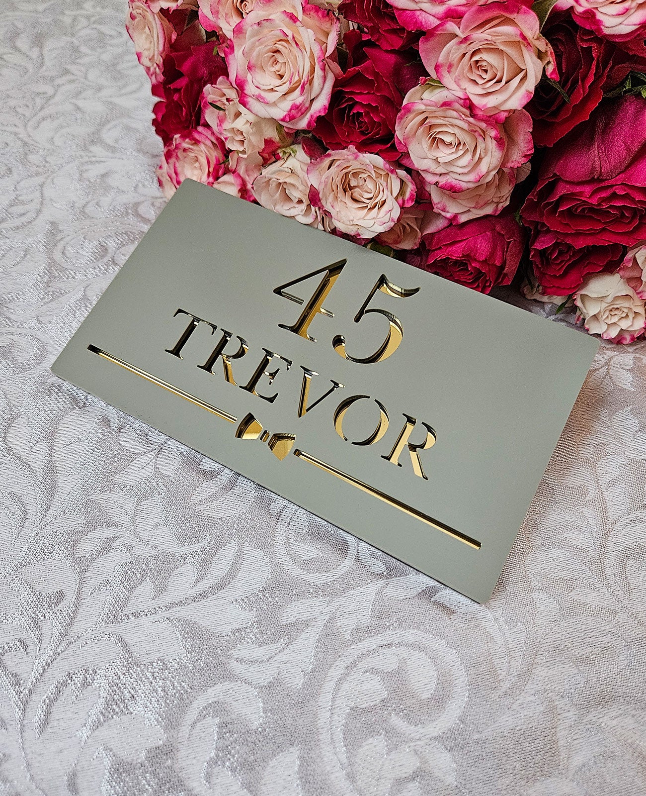 Custom money envelope "Tie"