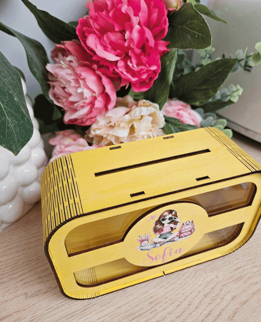 Isikupärane hoiupõrsas (Teie nimega) - TÜDRUK #2