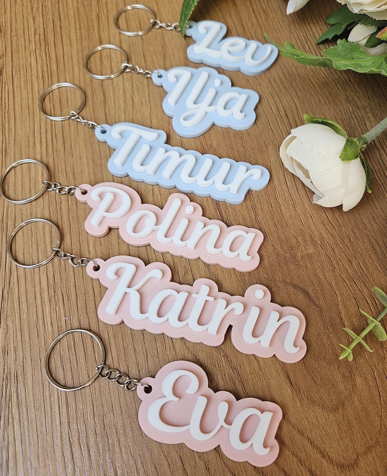Personalized keychain NAME
