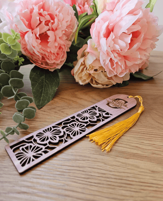Personalized bookmark (with your name) - Pattern 4