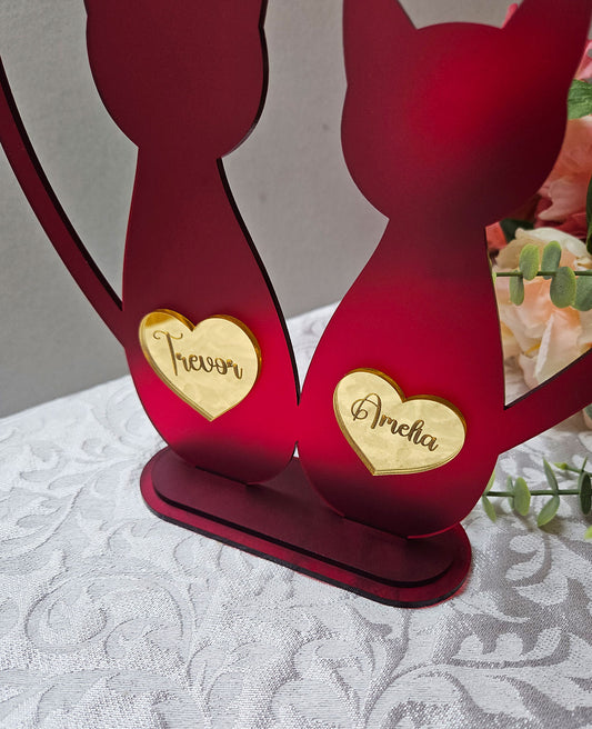 Personalized gift - "Cats" | Gift for a loved one | Valentine's Day gift