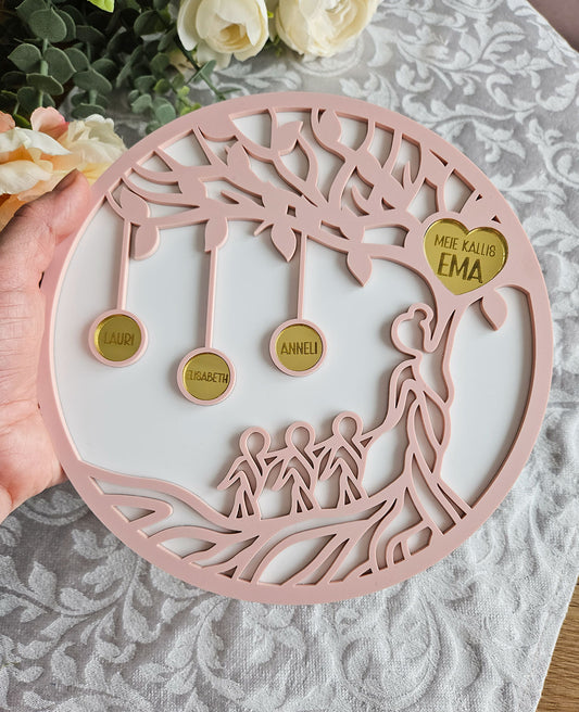 Personaalne kingitus - "Kallis ema" | Kingitus emale | Emadepäeva kingitus