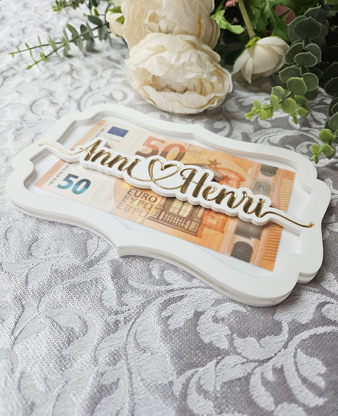 Kingi mälestus, mis soojendab südant veel aastaid | Personaalne rahaümbrik pulmadeks | Rahakaart