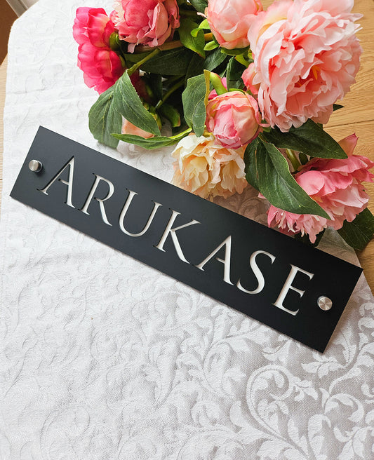 Luxury house number #10 | Modern House Numbers