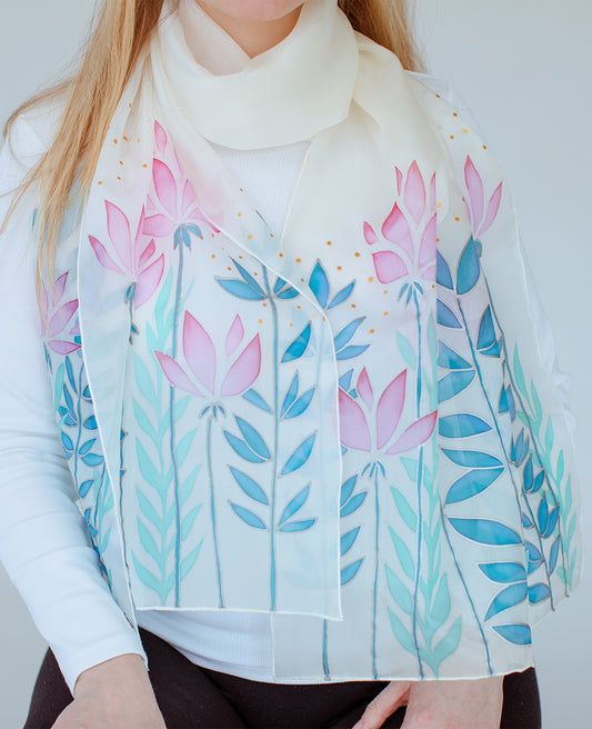 Siidisall Looduse motiiv