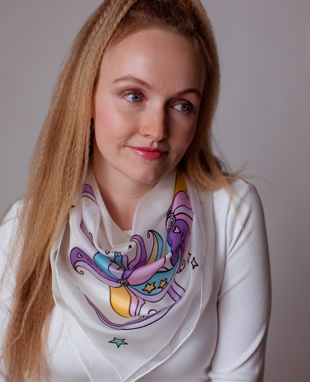 Siidirätik Imeline Lill