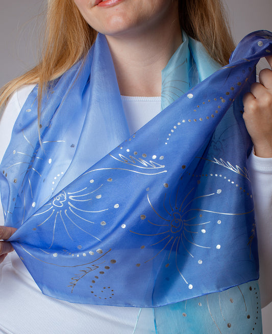 Siidisall Sinine saluut