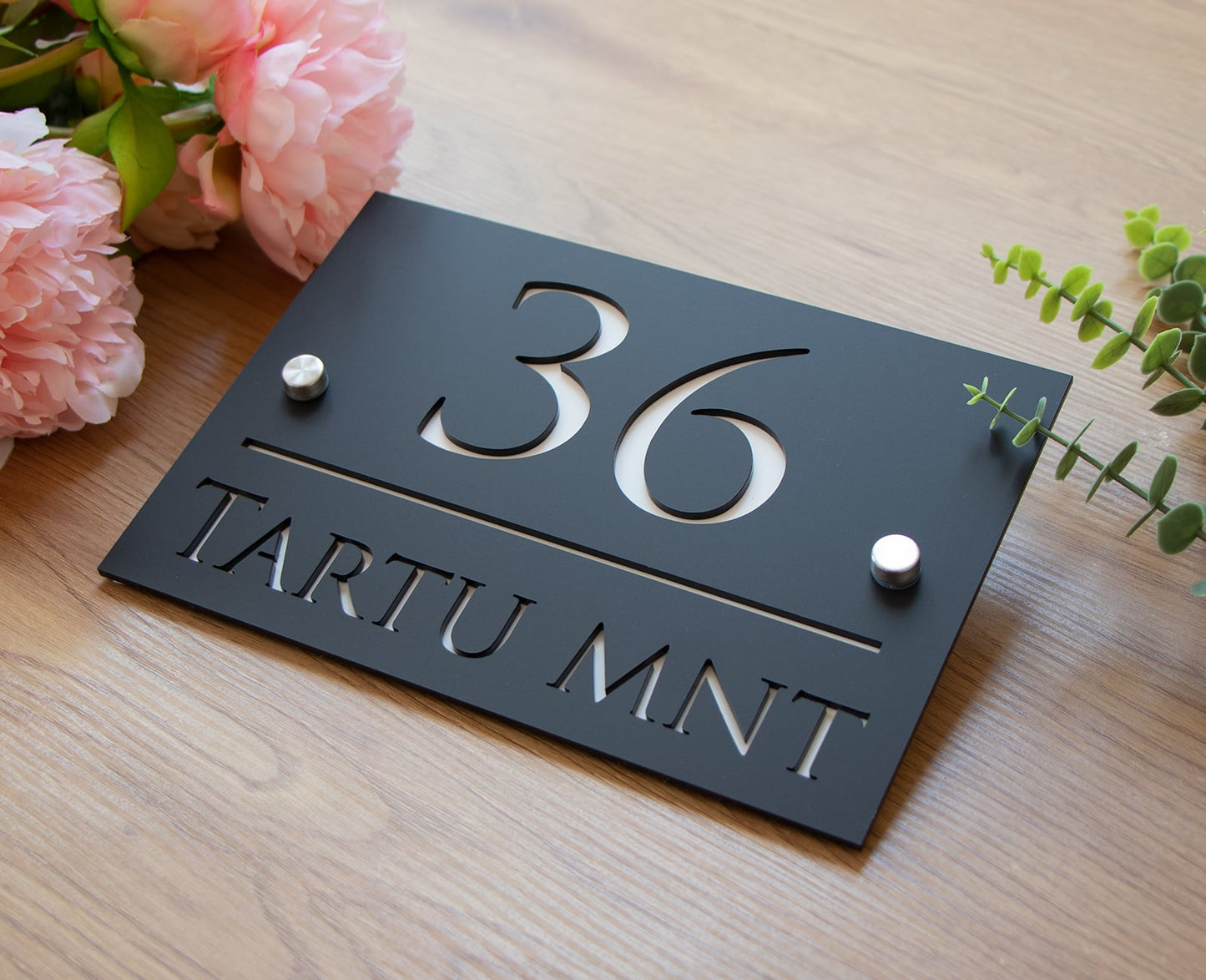 Luxury house number #5 | Modern House Numbers