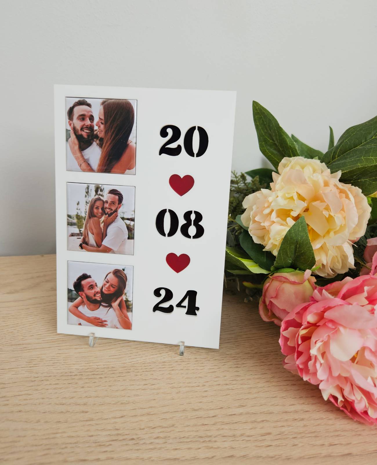 That special day | Photo magnet frame with date of love