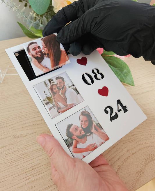 See eriline päev | Raam fotomagnetite ja armastuse kuupäeva