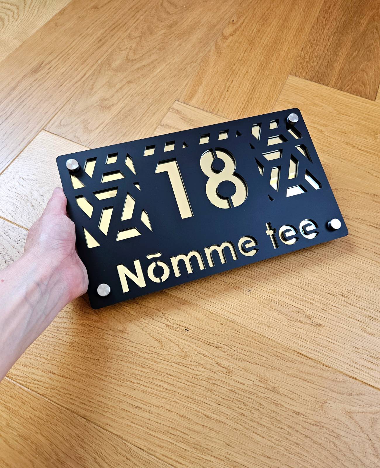 Luxury house number #13 | Modern House Numbers