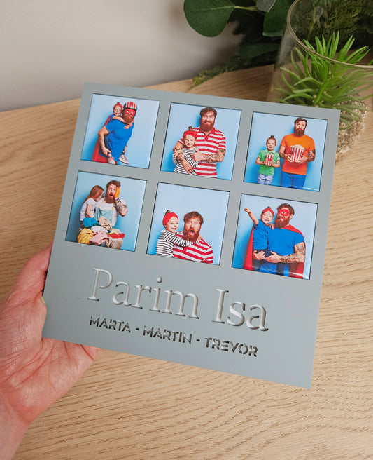 Isadepäeva kingitus, mis jääb meelde | Fotomagnetid stiilses akrüülraamis