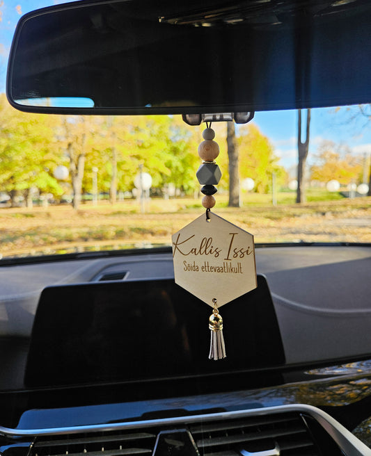 Personalized Car Hanging Ornament | Father Day gift
