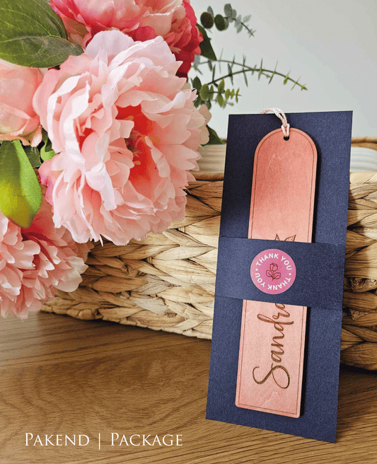 Isikupärane järjehoidja (Teie nimega) - Muster 12