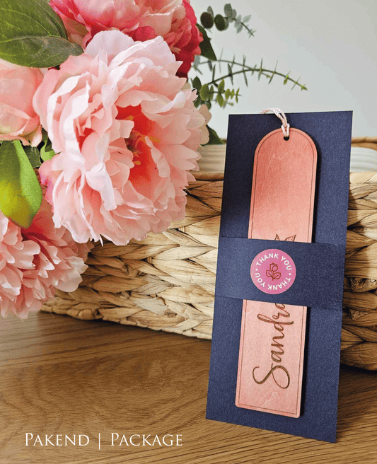 Isikupärane järjehoidja (Teie nimega) - Muster 12