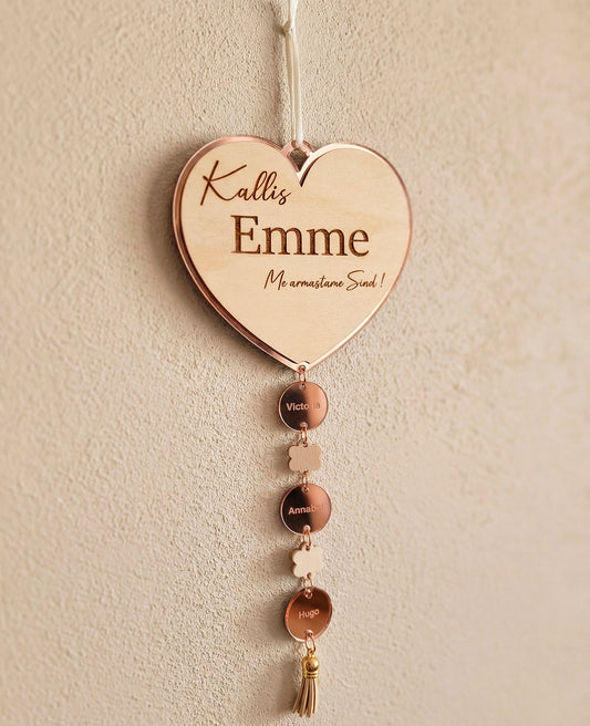 Personaalne kingitus - "Kallis emme! Me armastame Sind" | Kingitus emale | Emadepäeva kingitus