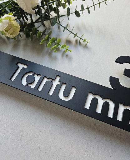 Luksuslik majanumber #7 | Tänavasildid