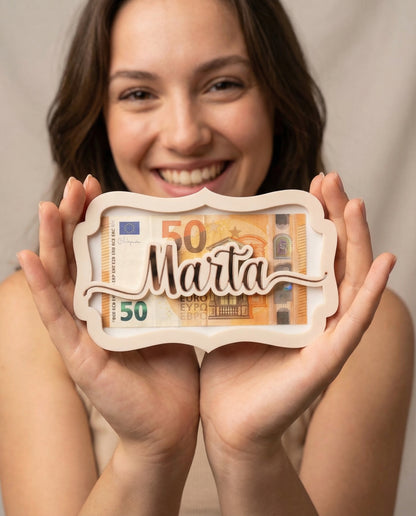 Ära kingi lihtsalt raha — kingi ilus hetk | Personaalne rahaümbrik | Rahakaart