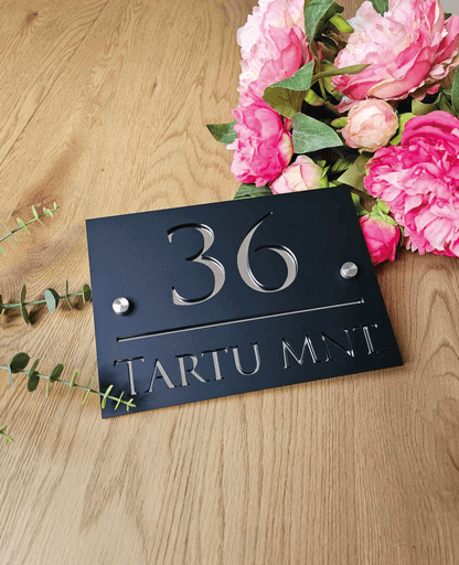 Luksuslik majanumber #2 | Tänavasildid