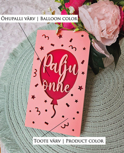 Money envelope "Happy Birthday"