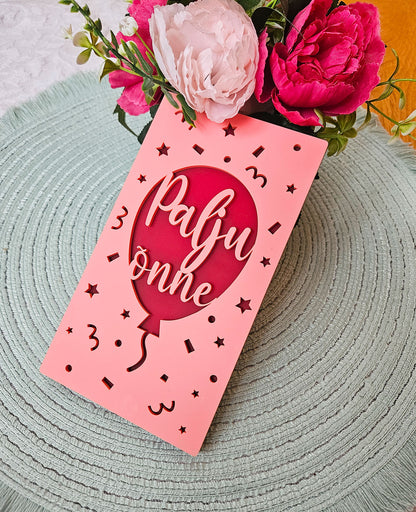 Money envelope "Happy Birthday"