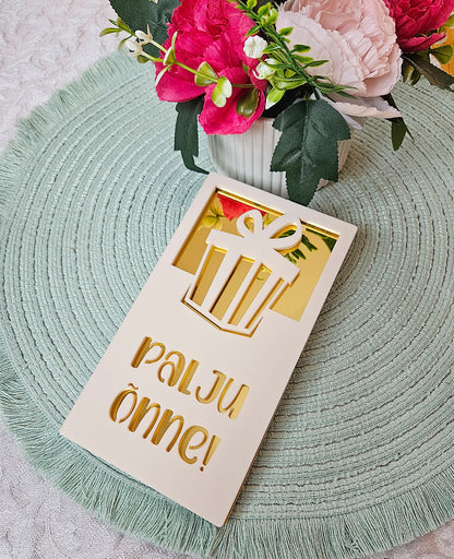 Money envelope "Luxury gift"