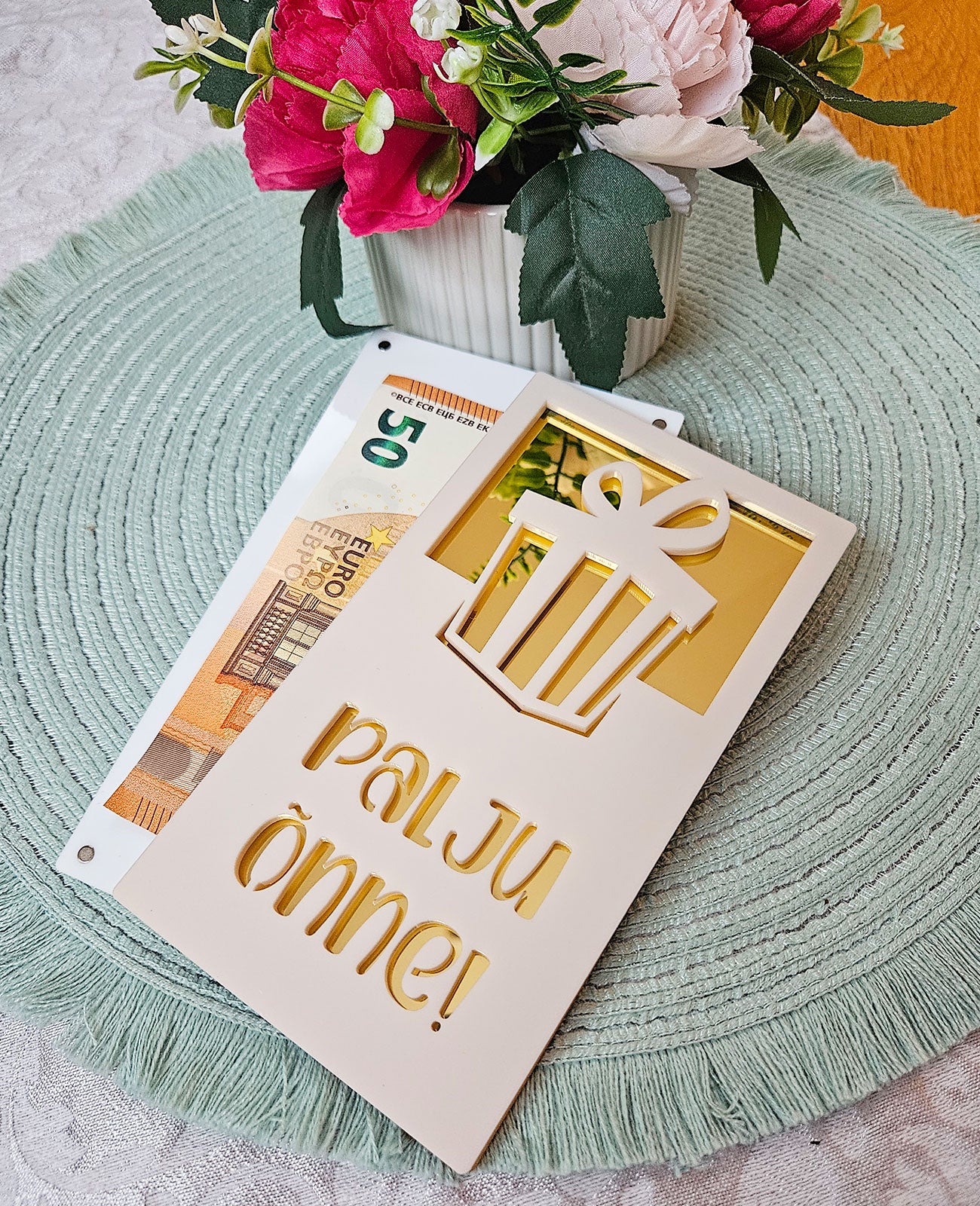 Money envelope "Luxury gift"