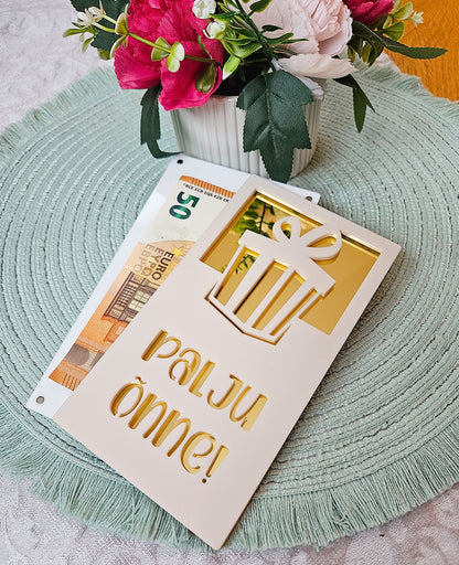 Money envelope "Luxury gift"