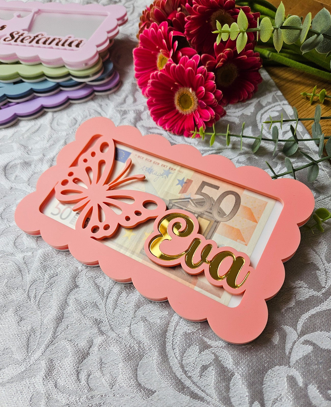 Custom money envelope "Butterfly"
