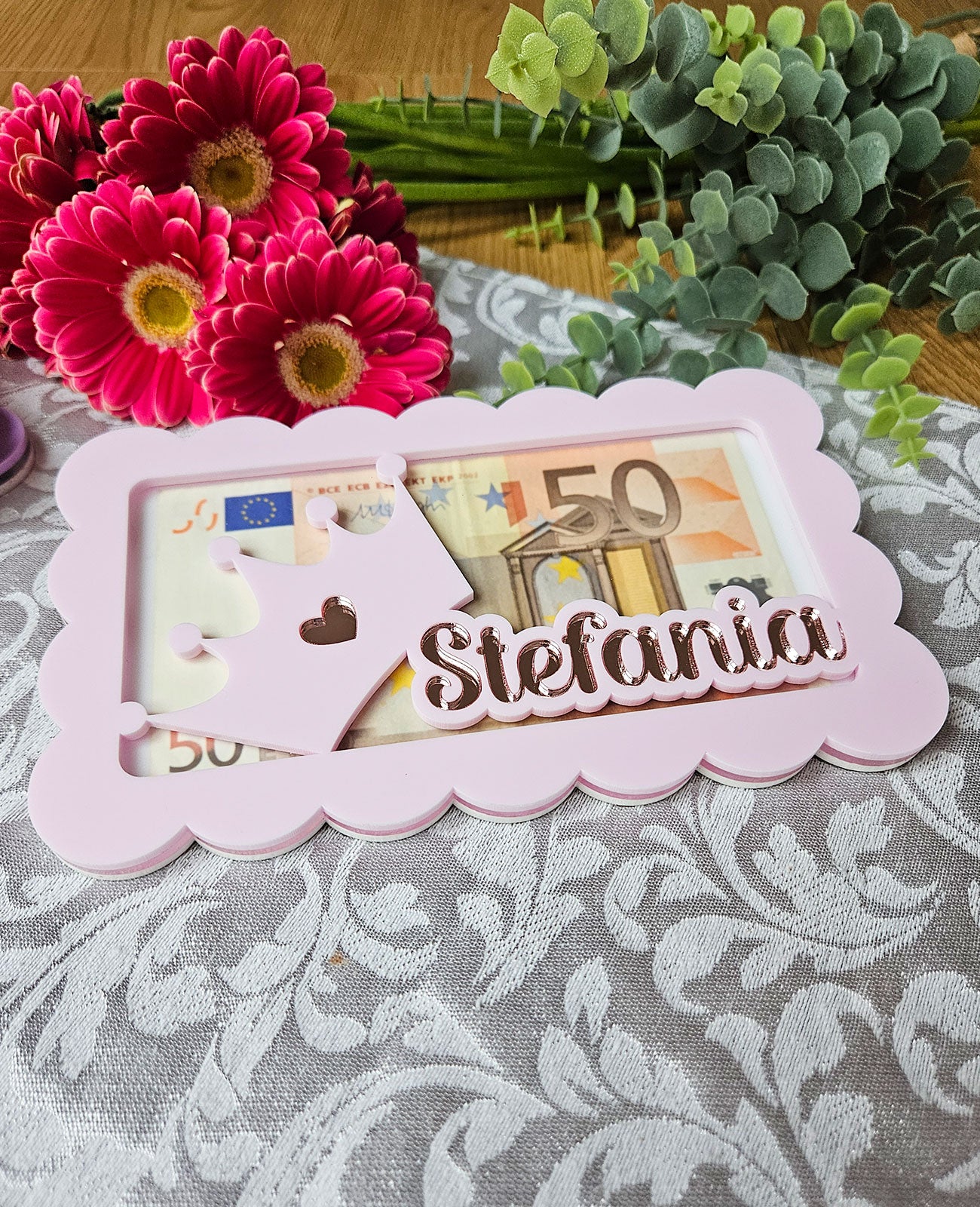 Custom money envelope "Crown"